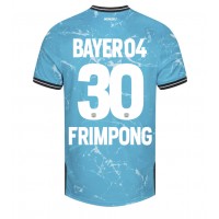 Bayer Leverkusen Jeremie Frimpong #30 Tredjedrakt 2023-24 Kortermet